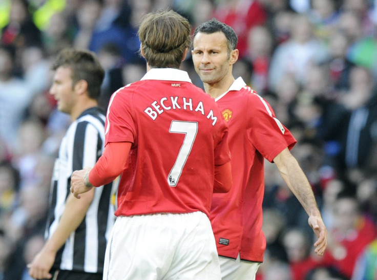 Ryan Giggs and David Beckham