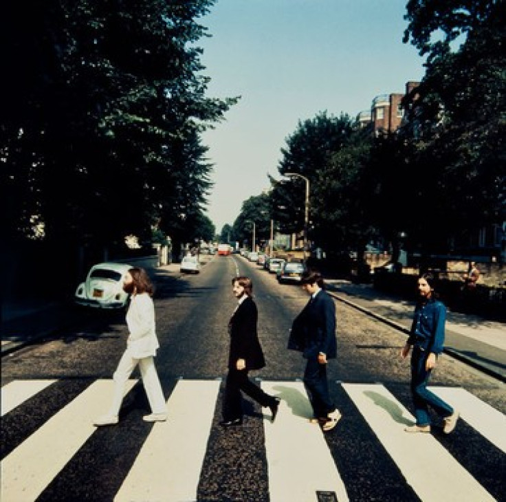 Backwards Abbey Road photo