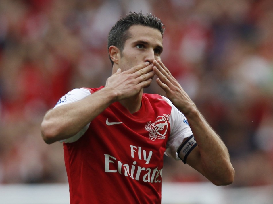 Arsenal 2012 13 Pre Season Van Persie Will Travel Gunners To Play In