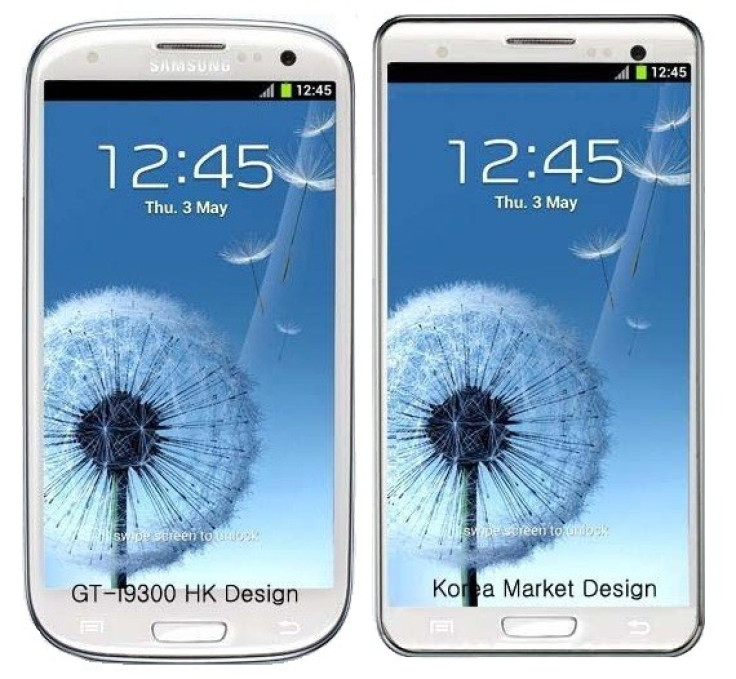 South Korea- Bound Samsung Galaxy S3 May Have a Different Design?
