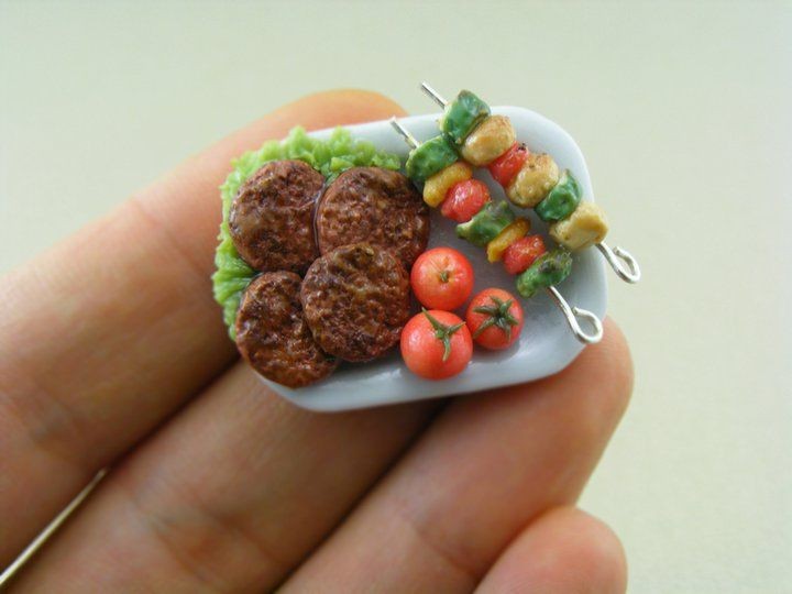 Shay Aaron Miniatures039 Summer Barbecue Platter