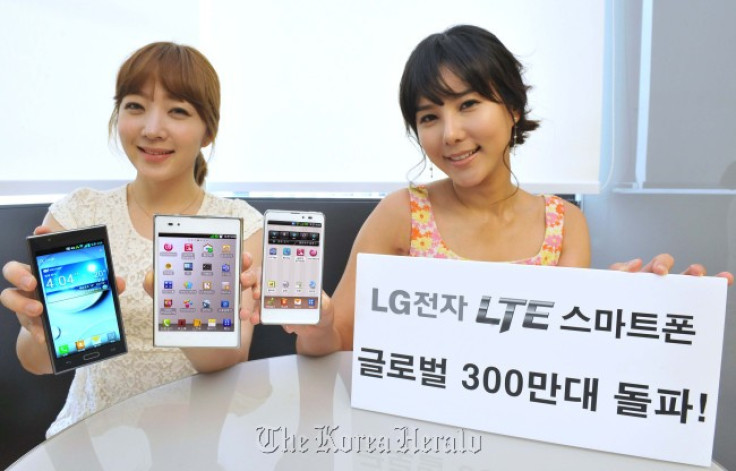 LG Electronics claims that it has sold more than three million handsets globally