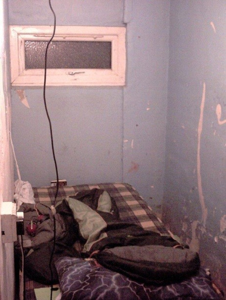 Image of the bunker where the boy was forced to sleep (Lancashire Constabulary)
