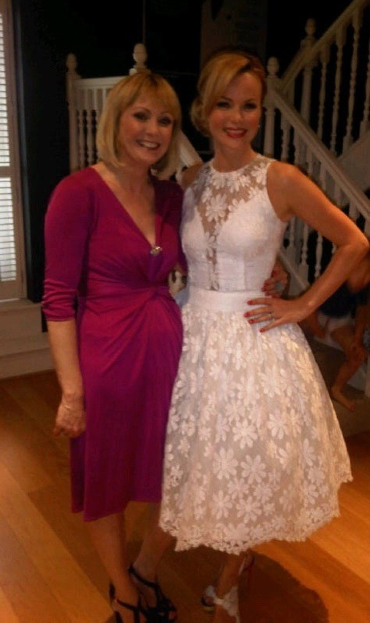 Amanda Holden dressed for Glamour Awards 2012