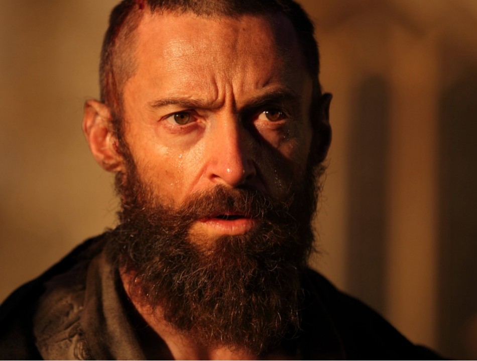 Hugh Jackman plays ex-prisoner Jean Valjean in latest film adaptation of Les Misérables