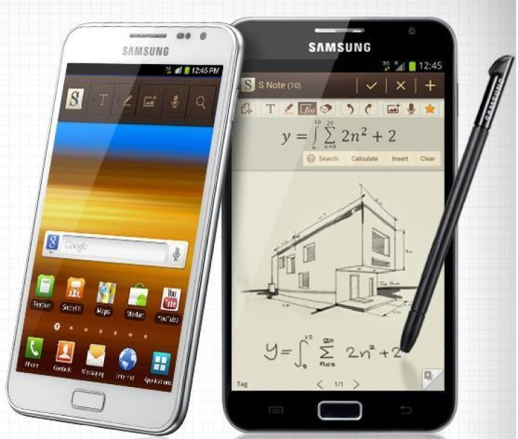 Samsung Galaxy Note N7000 Vs HTC Desire S