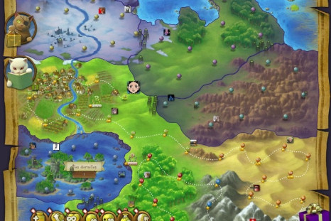 Bubble Witch Saga screen king map