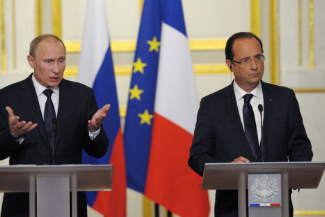 Putin and Hollande