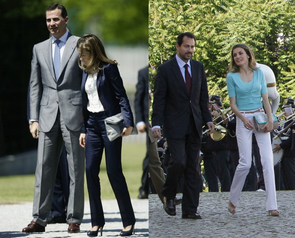 Spain039s Glamorous Princess Letizia Takes Portugal in a Storm of Fashion