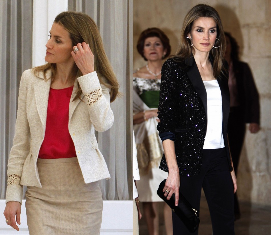 Spain039s Glamorous Princess Letizia Takes Portugal in a Storm of Fashion