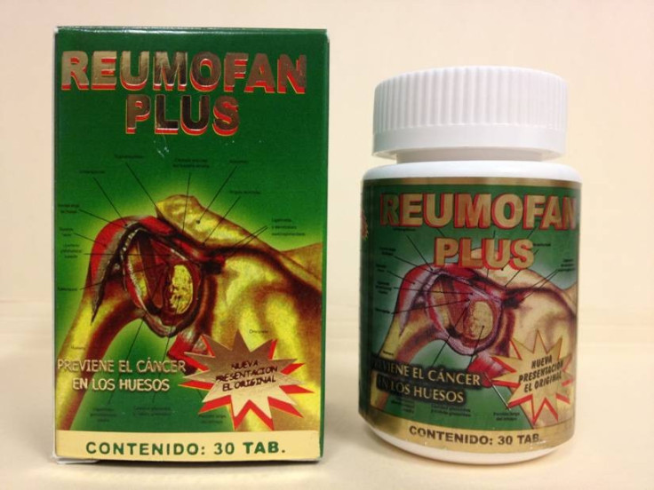 Alert Issued by FDA against Reumofan Plus Use for Pain Relief