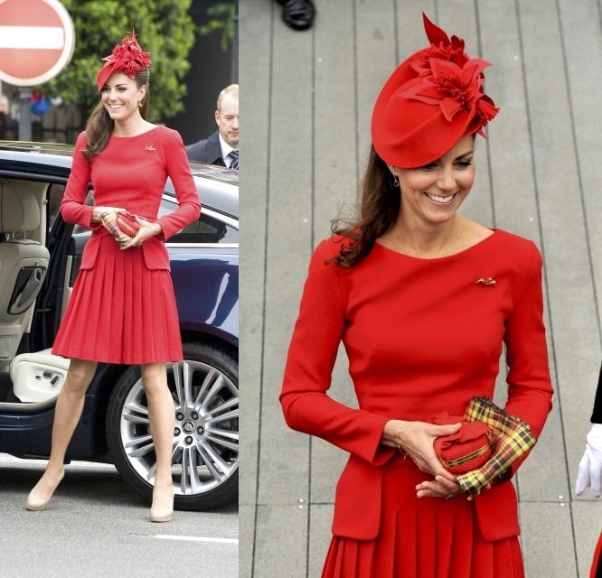 Kate Middleton Dress: Did Catherine Do Wrong by Donning Bold Red for ...
