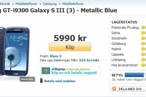 Samsung Galaxy S3 Pebble Blue Model Turns Into Metallic Blue?