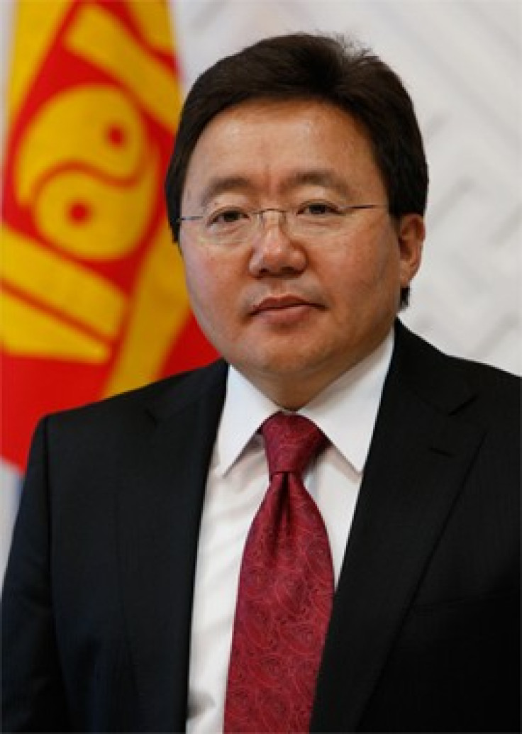 Mongolian President Honored in the 2012 UNEP Champions of the Earth