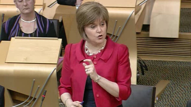 Health Secretary Nicola Sturgeon confirming to Parliament number of confirmed Legionnaires’ cases at 24. (Parliament live) Health Secretary Nicola Sturgeon confirming to Parliament number of confirmed Legionnaires’ cases at 24. (Parliament live)