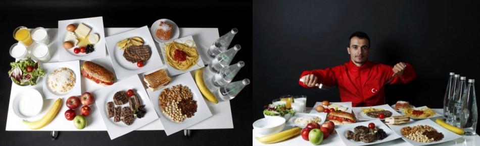 London 2012 Olympics Athletes Rich Daily Diet