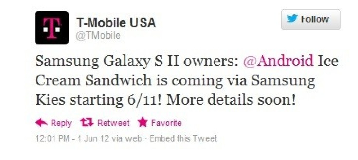 Samsung Galaxy S2 at T-Mobile