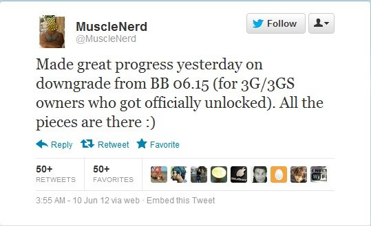 MuscleNerd’s New Jailbreak Tool: Downgrade iPhone 3G/3GS from 06.15.00 to Earlier Basebands MuscleNerd’s New Jailbreak Tool: Downgrade iPhone 3G/3GS from 06.15.00 to Earlier Basebands