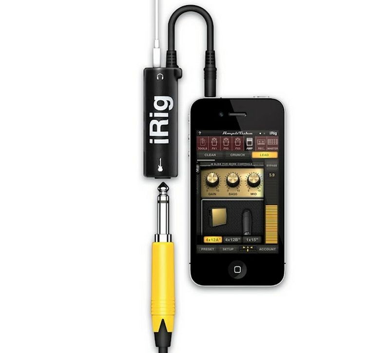 Top 10 things to connect to Your iphone Amplitude iRig Guitar Adaptor