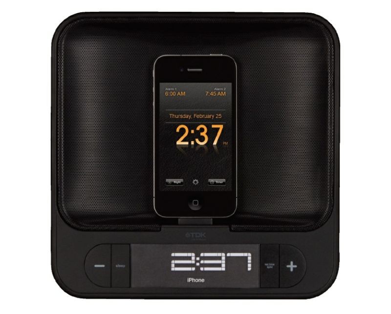 Top 10 Things to Connect to Your iPhone TDK TAC4525 Dual Charging Alarm Clock