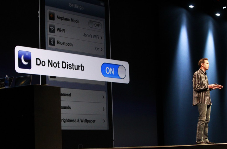 iOS 6 Phone App Do not Disturb