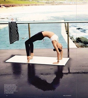 Miranda Kerr in Vogue UK