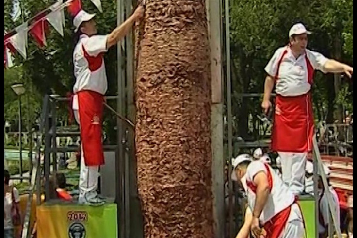 One tonne Doner Kebab in Ankara, Turkey.