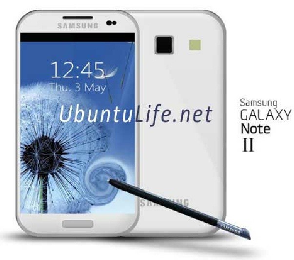 Samsung Galaxy Note 2 with 12MP Camera, 5.3in Flexible Display and