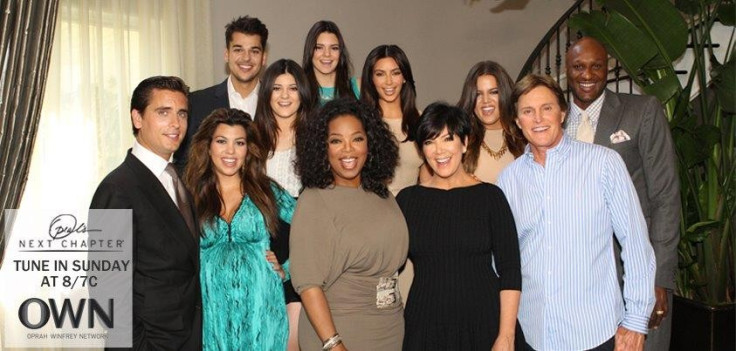 Oprah Winfrey with the Kardashians