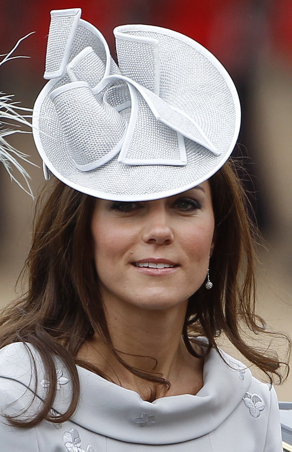 Britain039s Catherine, Duchess of Cambridge travels to Horse Guards Parade for the Trooping the Colour ceremony in central London