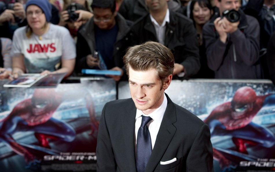 Actor Garfield arrives for the British premiere of quotThe Amazing Spider-Manquot at Leicester Square in London