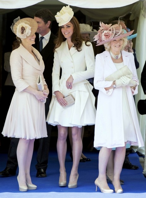 Kate Middleton Attends Order of the Garter