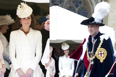 Kate Middleton Attends Order of the Garter