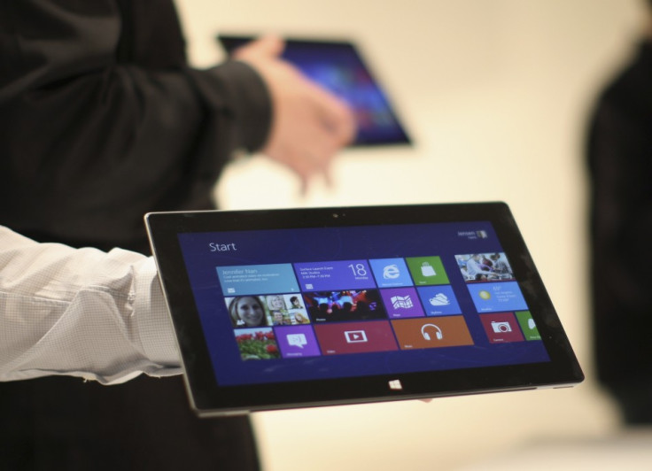 Microsoft Surface Tablet For Windows 8