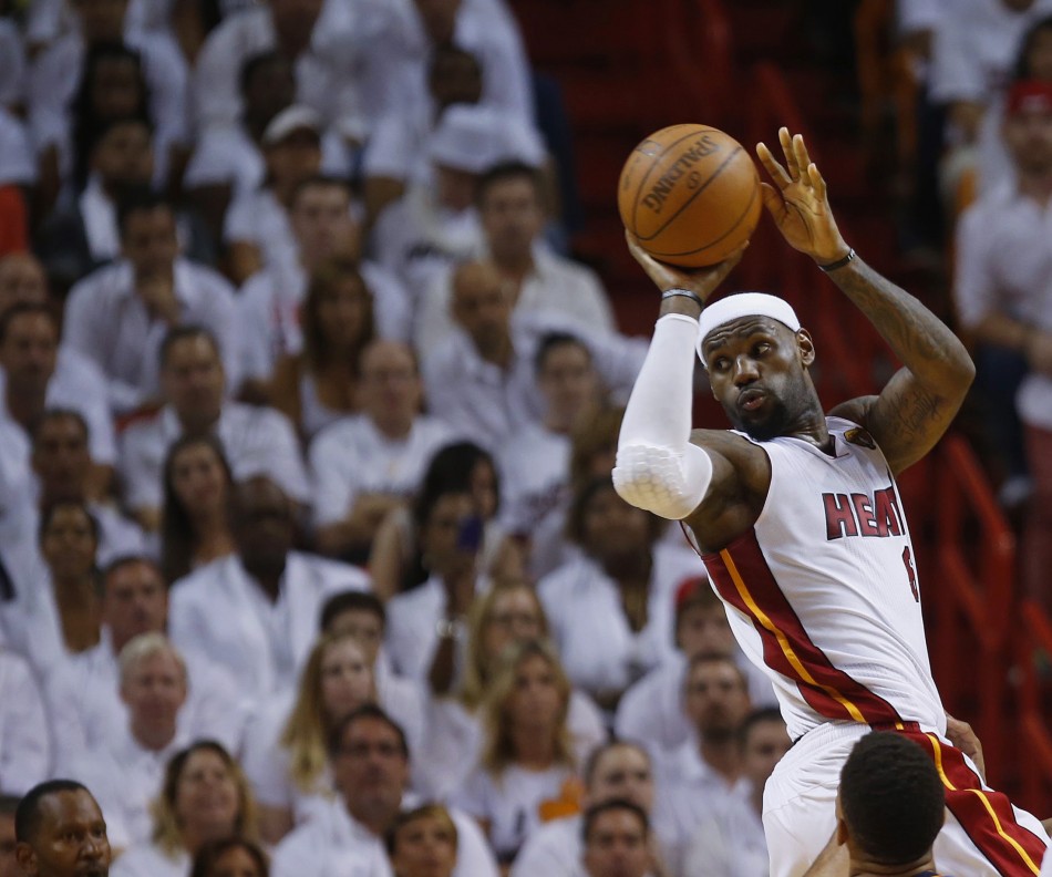 LeBron James and the Miami Heat won an NBA title before the Clevekland Cavs.
