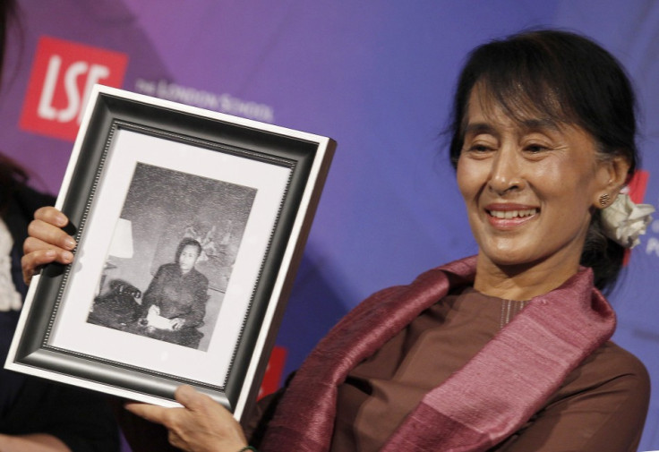 Nobel Prize laureate Aung San Suu Kyi