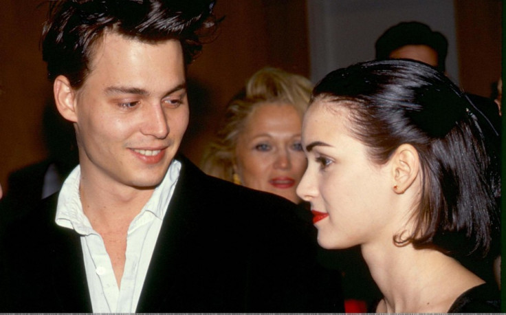 Johnny Depp and Winona Ryder.