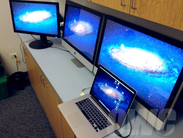Newest 15in MacBook Pro with Retina Display Can Power 3 External Displays