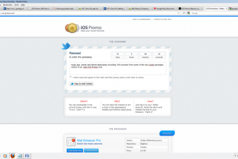 iOS Promo: 100 Free Cydia Tweaks and Apps Up for Grabs