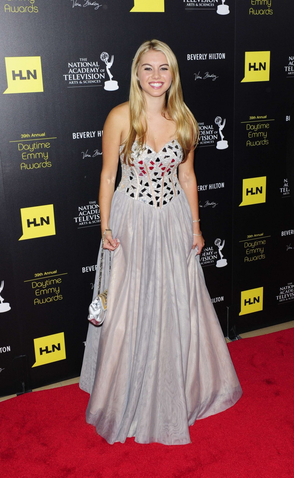 Lindsay Bushman arrives at the 39th Daytime Emmy Awards in Beverly Hills