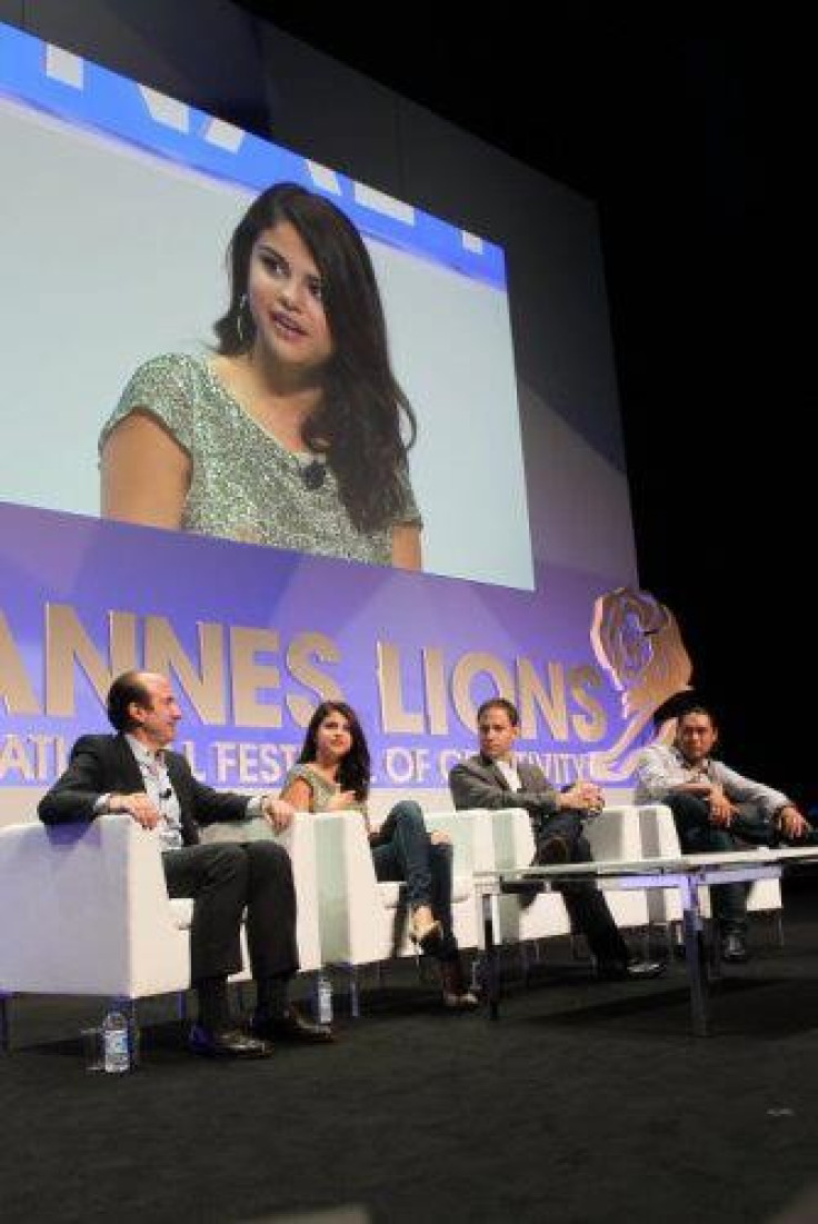 Selena Gomez at the Cannes Lions Seminar…