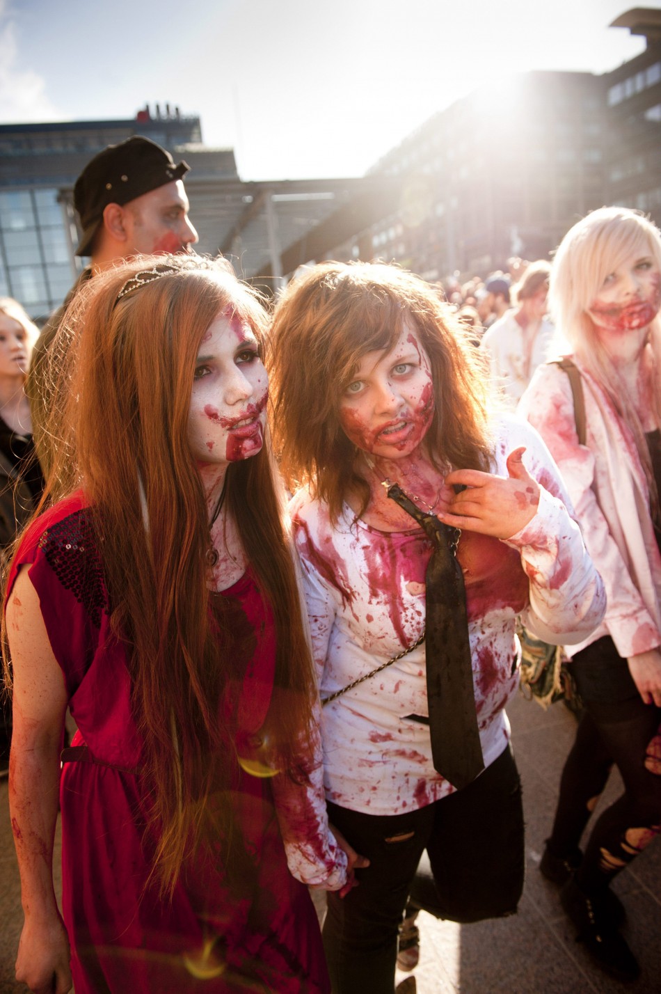 Zombie dressed