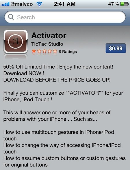 Fake Activator App Hits App Store