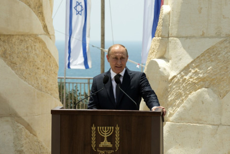 Russian president Vladimir Putin is visiting Israel