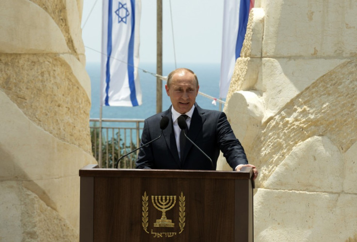 Russian president Vladimir Putin is visiting Israel