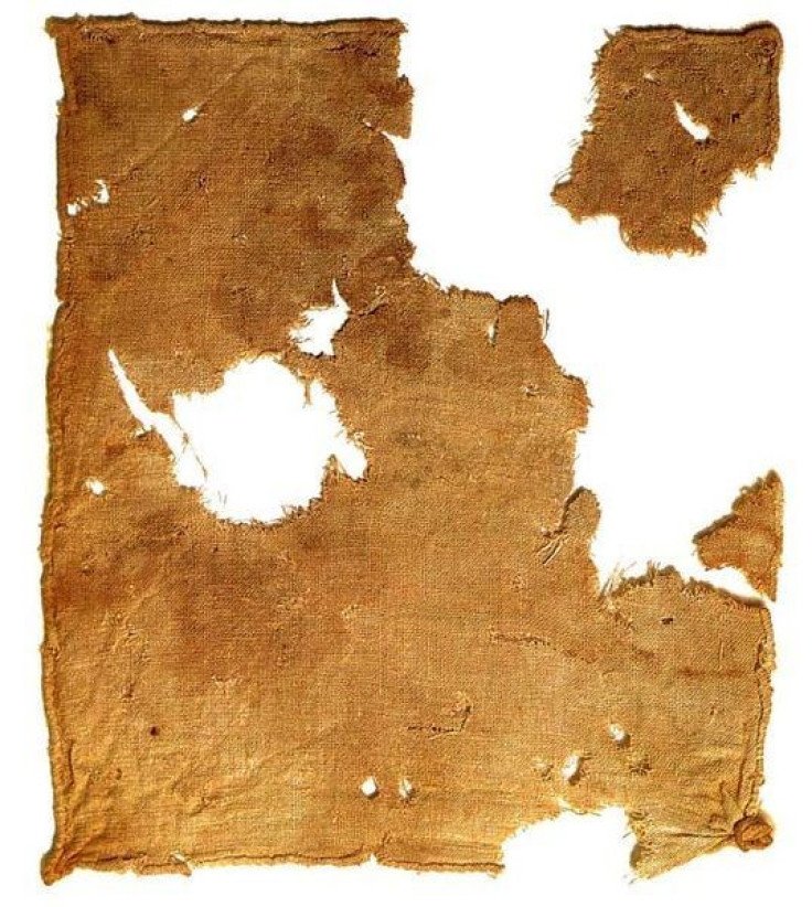 Linen cloth recovered from Qumran Cave 1 near the Dead Sea