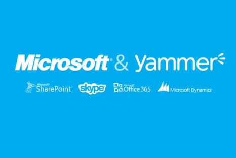 Microsoft Buys Yammer Cash Deal enterprise social networking logos