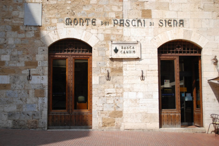 A Tuscan branch of Banca Monte dei Paschi di Siena SpA