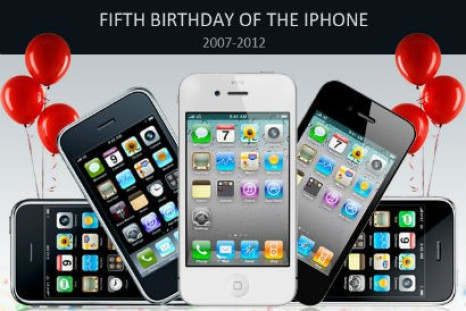 iPhone 5th birthday