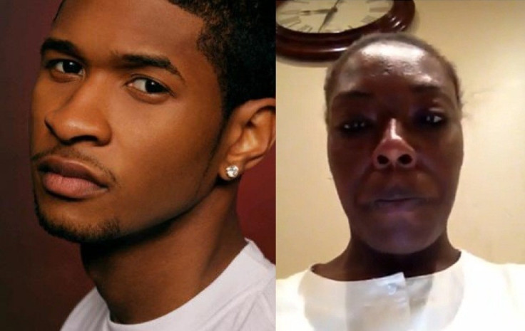 Usher Raymond and Darshelle Jones-Rakestraw